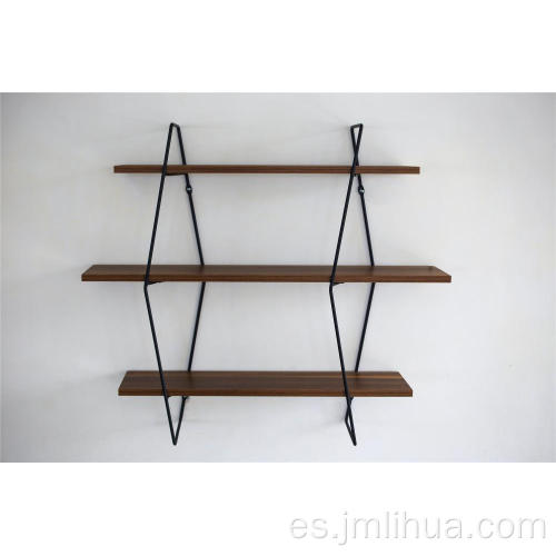 Organizador de estantes de 3 niveles para pared